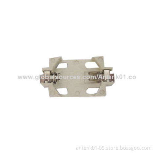 Battery Holder for Lithium Coin Cell CR2032, SMD/DIP Type, OEM and ODM Orders are Welcome
